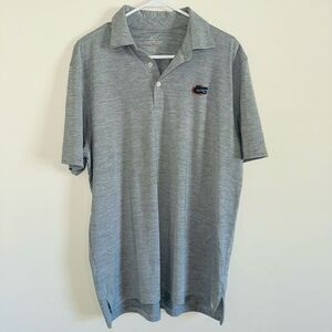 Southern Tide Florida Gators Gray polo SIZE L